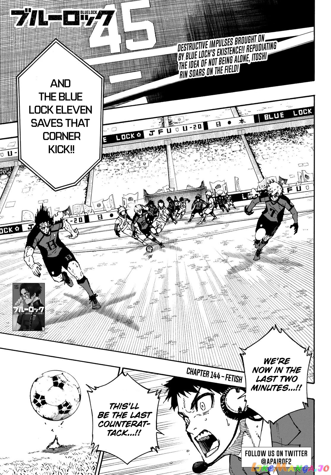 Blue Lock Chapter 144 image 02